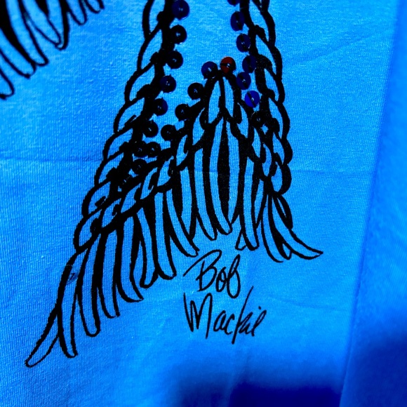 NWT Bob Mackey sequined Catherine the Great blouse - Picture 4 of 4